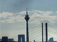 002  Kniebrücke, Fernsehturm, Stadttor (HDR-Aufnahme)