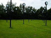 017  Der Uhrenpark. : BuGa-Gelände, Düsseldorf, Uhren
