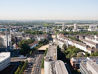 010 : Düsseldorf, Medienhafen, Stadttor, von oben