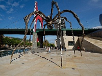 008  Die riesige Bronzespinne "Maman" von Louise Bourgeois, 1999.